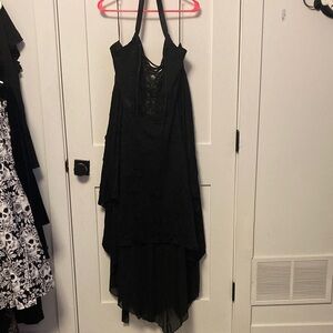 Killstar Black High Low Dress